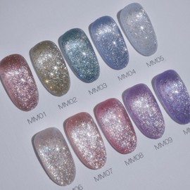 gothic Megothic Sparkling Magnetic Gel (single item) / 미고딕 스파클링 자석젤 단품