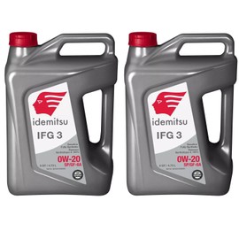 Idemitsu 10QT Cont Pack Idemitsu 0W20 Synthetic Engine Motor Oil For Lexus Toyota Scion