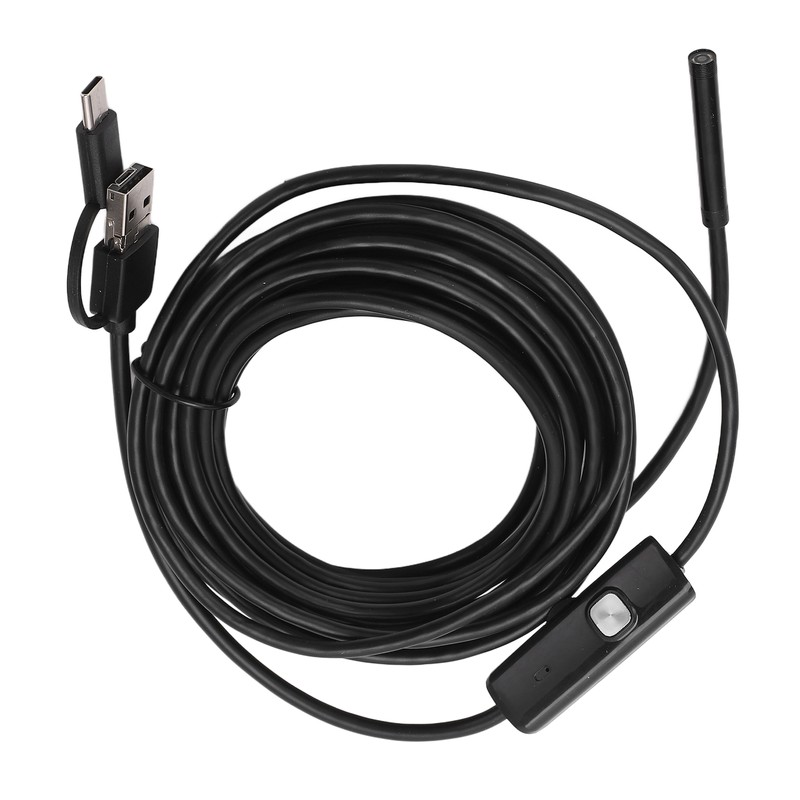 Endoscope 5.5mm 3 in 1 USB Borescope Camera IP67 Waterproof