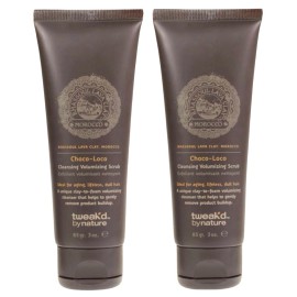 Tweak'd By Nature 2 Tweak'd By Nature Cleansing Volumizing Hair Scrub Choco-Loco 3 oz