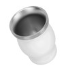 8oz Gourd Tea Cup Double Wall Stainless Steel with Spoon