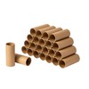 Ruisky 32 Pcs Cardboard Tubes Craft Rolls, Kraft Paper Rolls