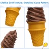 YOUEON 6 Pcs Artificial Ice Cream Cones, Simulated Ice Cream