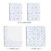 Beatrice Home Fashions Printed Microfiber Sheet Set, Soft Comfortable Easy