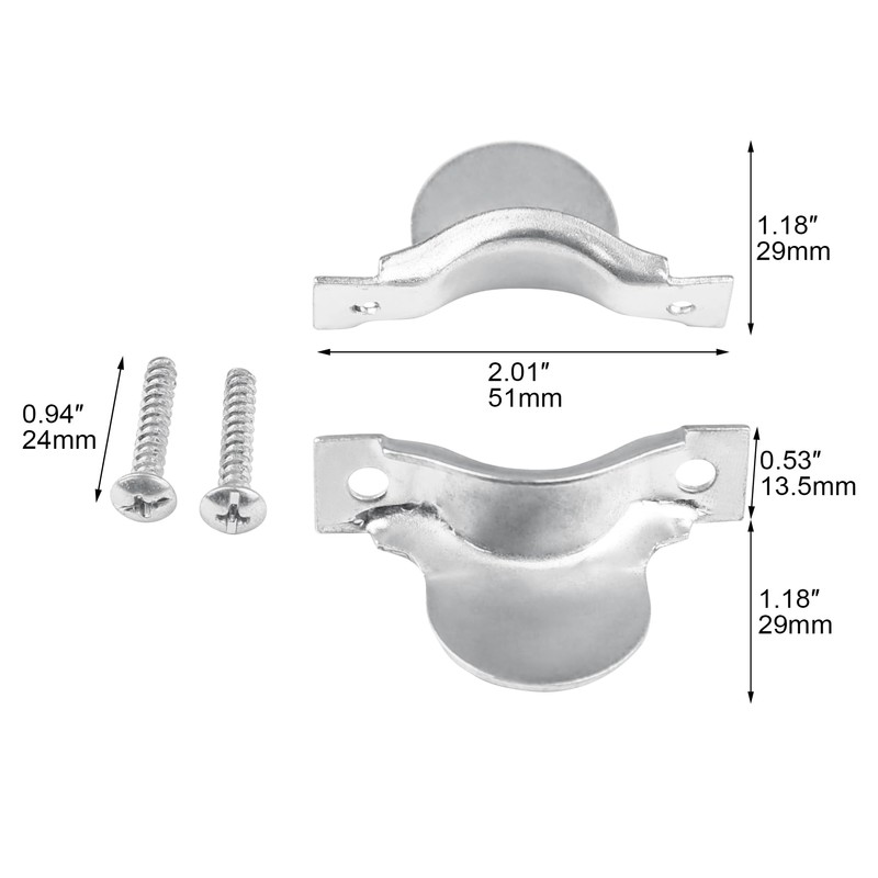 4 Sets Strain Relief Clamp for Dryer Cord - Secure