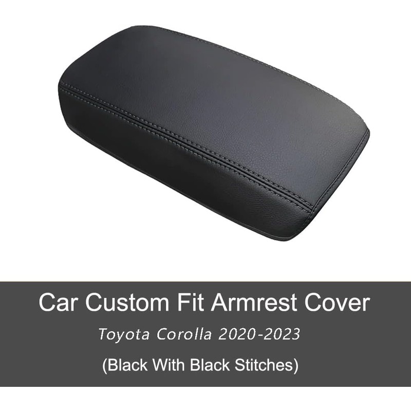 Behave Car Armrest Cover,Fit for Toyota Corolla 2019-2024 Accessories Leather