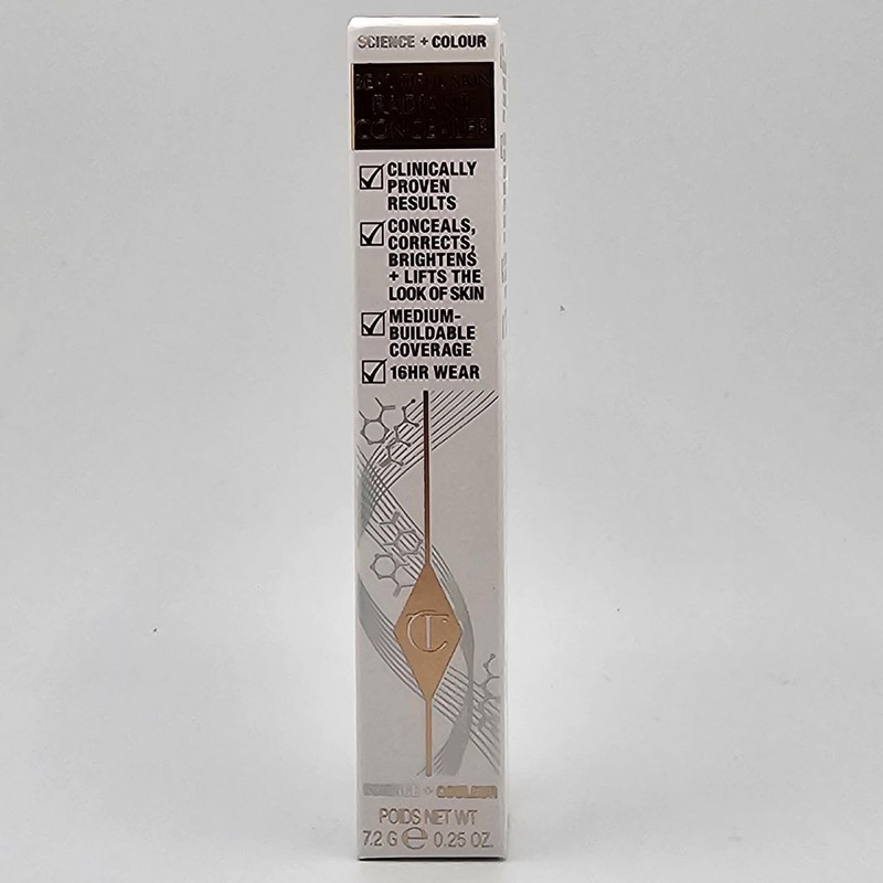 CHARLOTTE TILBURY Beatiful Skin Radiant Concealer 7.2g 17 Deep, 1