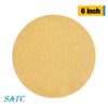 S SATC 100 PCS PSA Sanding Discs 6 Inch Adhesive