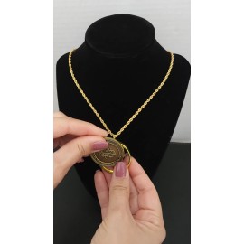 KING SOLOMON COIN Fifth Pentacle of Jupiter + 72 names of God + 1FitAll King Solomon Coin Necklace