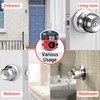 RKK Door Lock Installation Kit, Door Lock Carbon Steel Hole