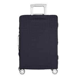 LEAFOREST Elastic Spandex Water Resistant Suitcase Cover Fits 19-32 Inch Suitcase, black, Dress Up