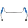Secure PAR-1 Standing Assist Rail with Padded Grab Handles, Chrome