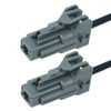 2pcs Starter Motor Solenoid Connector Pigtail Plug Harness for Hyundai