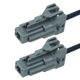 2pcs Starter Motor Solenoid Connector Pigtail Plug Harness for Hyundai Sonata 2006-2018, Kia Sorento 2011-2015