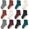 HYCLES Stopper Socks Children's Baby Non-Slip Socks Children Non-Slip Cotton Socks for Boys Girls, 01# Pure Color, 1 -3 years