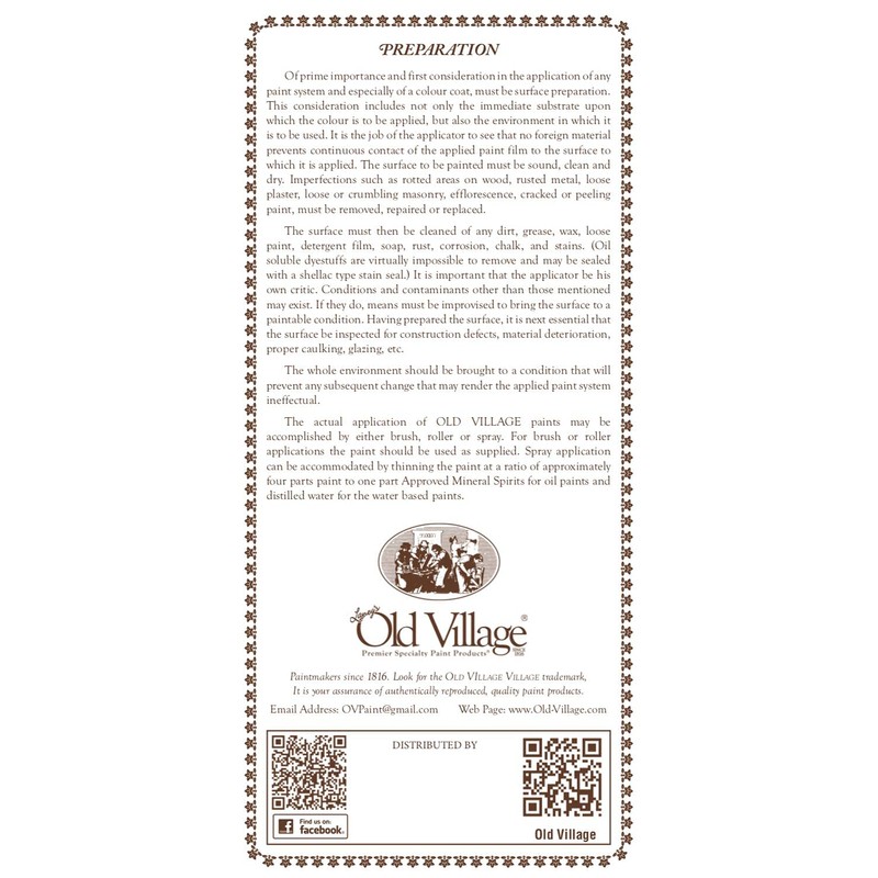 Old Village 1709pt Acrylic Latex Paint 1 Pint - Antique