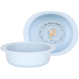Skater XP24AG-A I'm Doraemon Sanrio Baby Tableware, Small Bowl, For Kids, 5 Months and Up, Antibacterial Plastic, 8.8 fl oz (290 ml)
