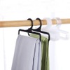 10 Pcs Plastic Scarf Hangers Towel Holders Closet Organizer for