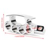 Motorcycle Front Footpegs Pedal CNC Aluminum Footrest Universal Modified AccessorySilver