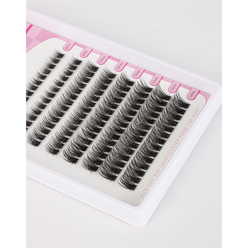 Jiocolor Natural Eyelash Clusters Fluffy Eyelash Extensions Wispy Eyelash Clusters
