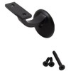 Stone Harbor Hardware Heavy-Duty Aluminum Handrail Bracket with 2-1/8" Round
