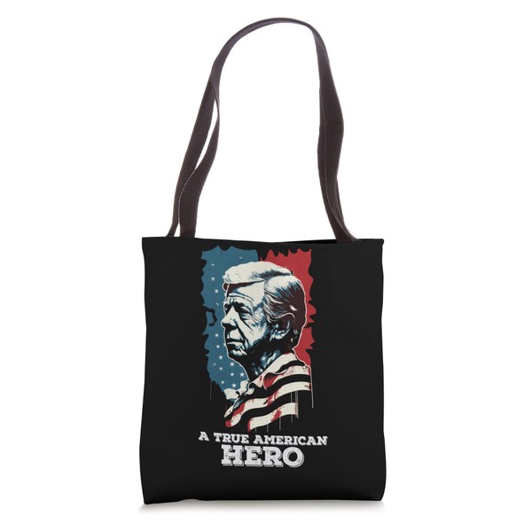 Retro Jimmy Carter True American Hero USA Flag President Day