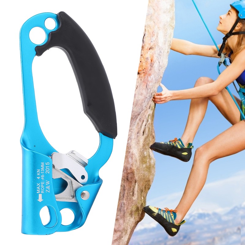 Outdoor Sports Rock Climbing 4KN Right Hand Ascender Device Mountaineer