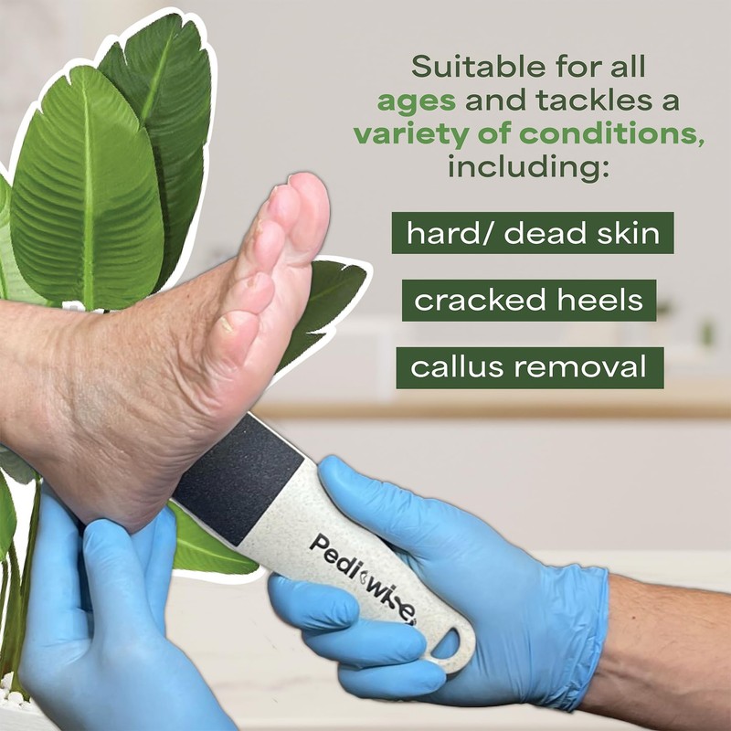 PEDI-WISE Double Sided Foot File - Extra Large Professional Foot