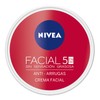 Crema Facial Hidratante Antiedad NIVEA 5 En 1 Cuidado Anti