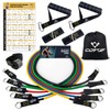 Resistance Bands Set with Yellow Handles, Exercise/Workout/Fitness Bands with Door