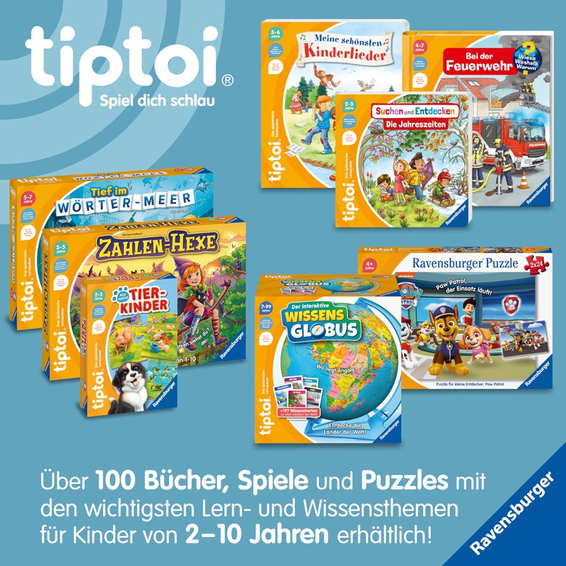 Ravensburger tiptoi Spiel 00119 - Heute gehen wir Einkaufen -