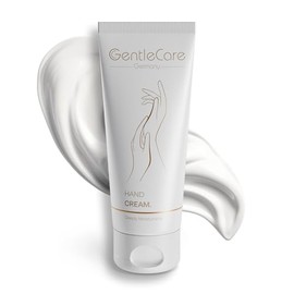 GentleCare Germany Hand Cream for Dry Hands - Hand Moisturiser with Calendula & Zinc - Hydrating Formula with Almond Oil & Peach Flower Scent - German Made Skincare - 75ml