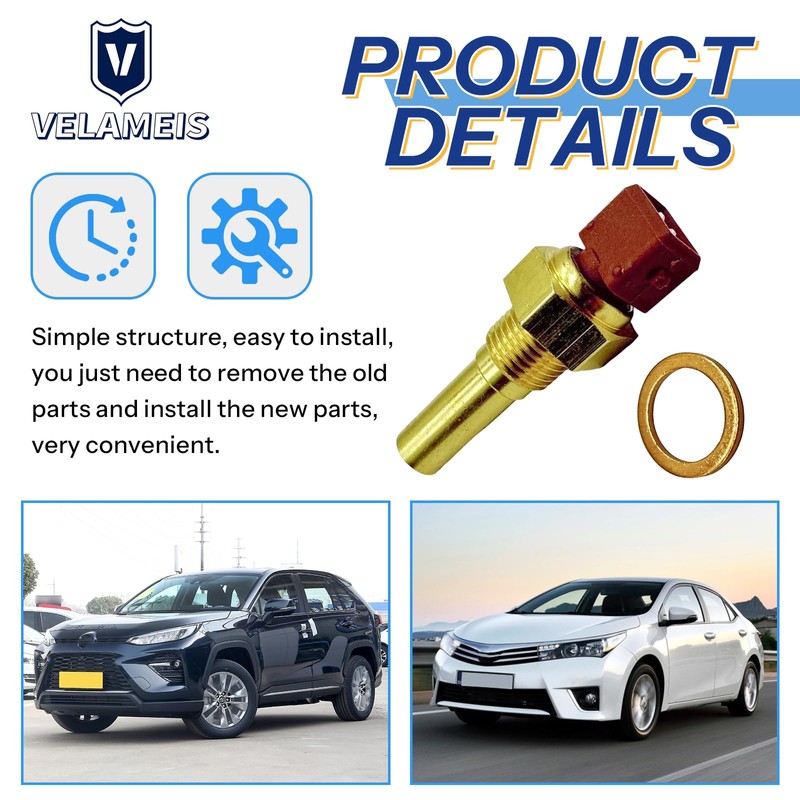V Velameis 8946230011 Cold Start Fuel Injector Time Temperature Switch