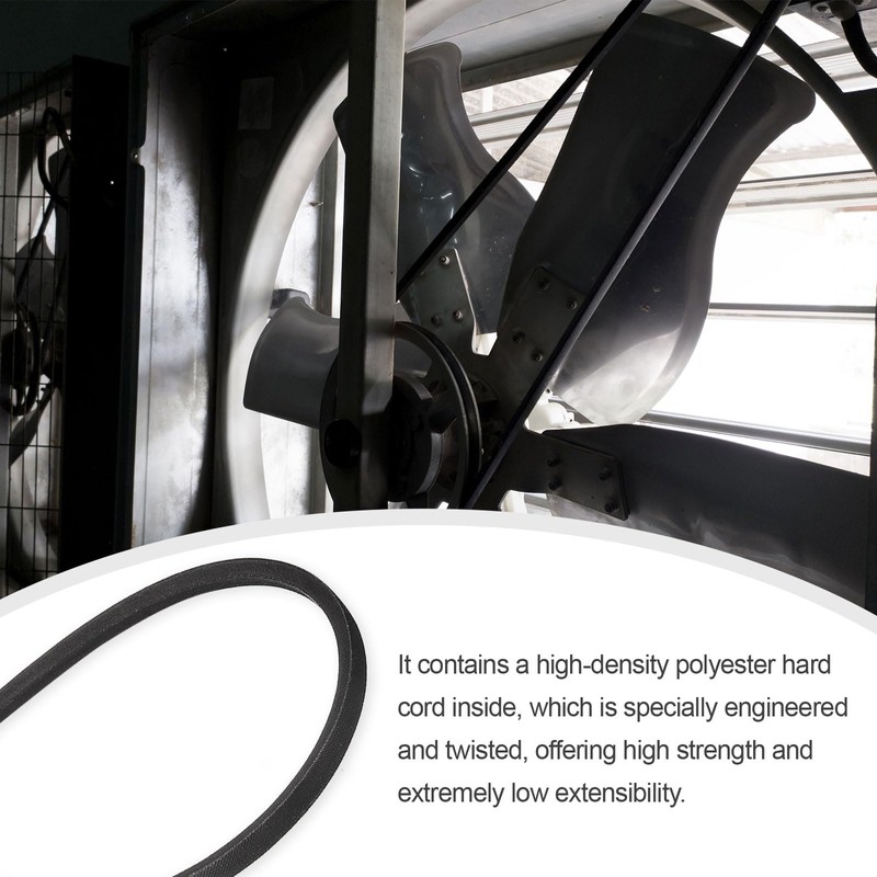 sourcing map 3 Pcs Z-24 Z Type V-belt 600mm/23.6" Inner