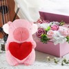 Heart Soft Fluffy Toys, Valentine's Day Stuffed Valentine's Day Plush