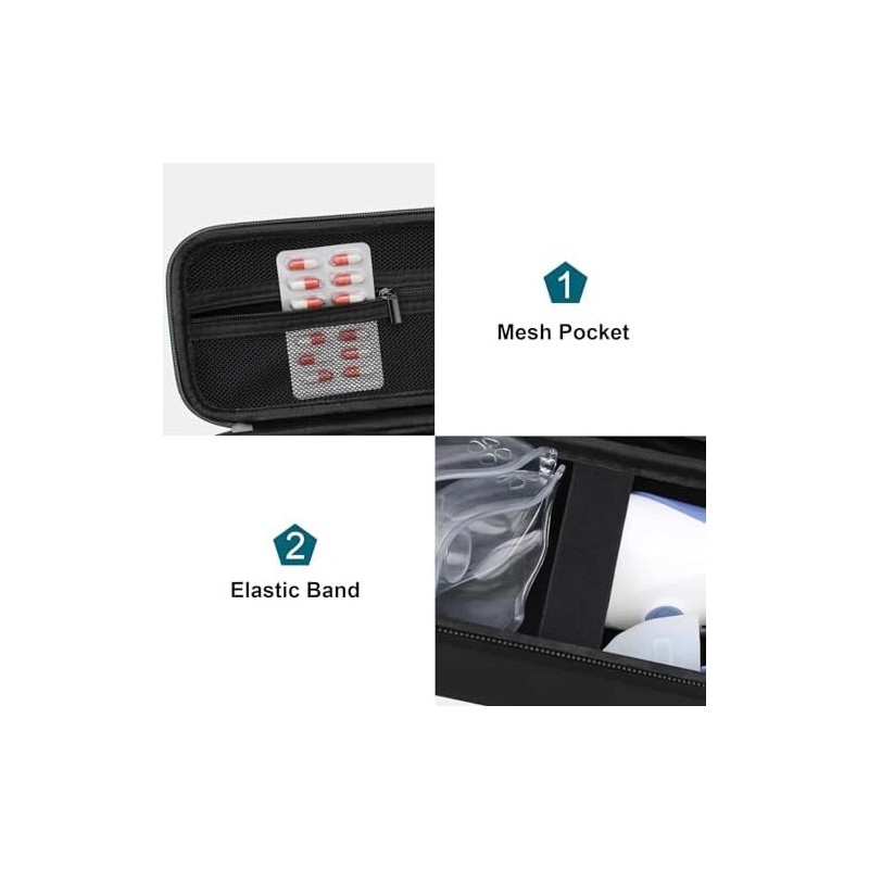 Portable Nebulizer Bag for Travel Slim Design Ideal Gift for