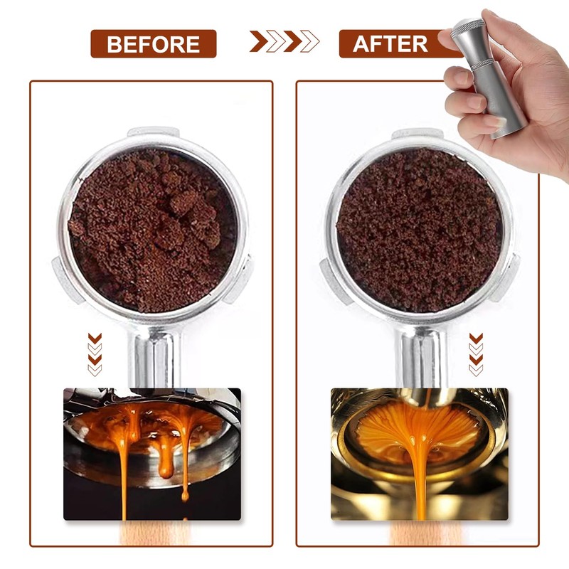 Espresso Distribution Tool with WDT Needles - 0.3mm Stainless Steel,