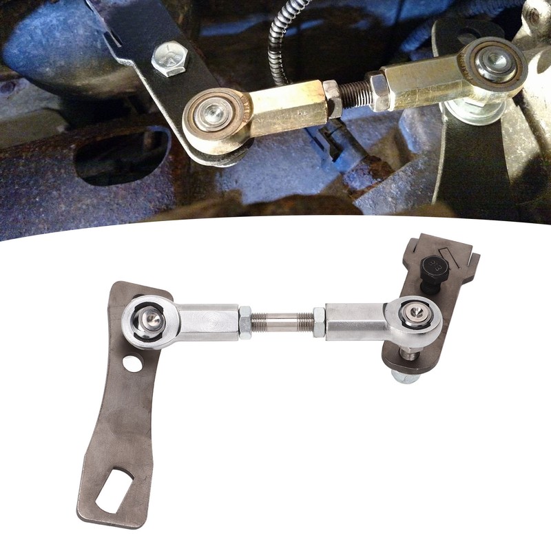 Transfer Case Linkage Kit Stainless Steel Silver Rust Proof Replacement
