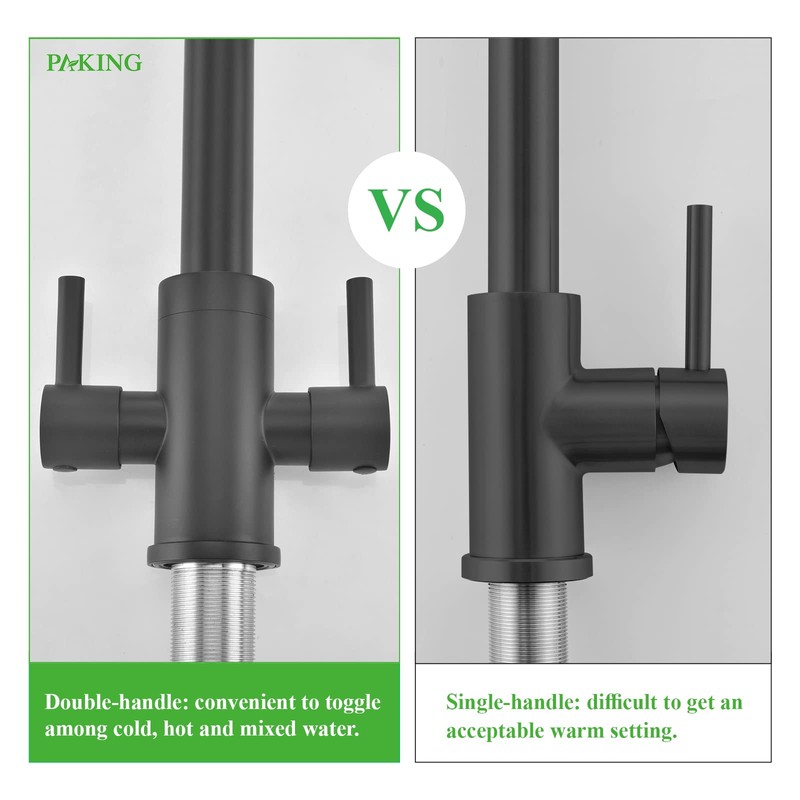 Kitchen Faucet, Kitchen Sink Faucet, 2 Handles Sink Faucet, Faucet,