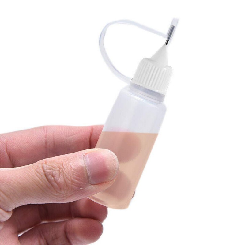 HappyHome Dropper Bottles, 10ml Divided Bottles, Divided Containers with Needles