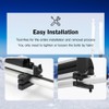 Gearantics 16.3 Inch Ski and Snowboard Rack for Car Roof,