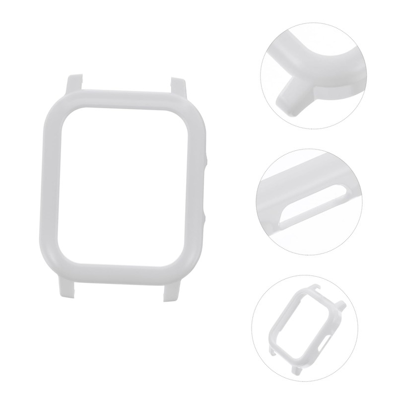 jojofuny 2pcs Stylish Smartwatch Pc Protective Case for Millet Lightweight