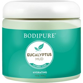 BODIPURE Mascarilla Barro lodo corporal de eucalipto rejuvenece hidrata humecta para piel reseca reafirma