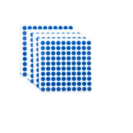 35 etiquetas adhesivas de vinilo azul, 1-100 consecutivas, de 0.4 pulgadas, autoadhesivas, redondas, desmontables, para oficina, escuela, clasificación, organización, cajas de almacenamiento