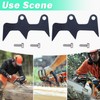 Adefol Felling Dog Dawg Bumper Spike Fit Husqvarna 240 240E