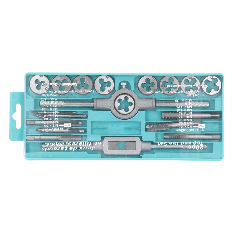 Metric Tap and Die Set Exquisite CNC Process Heat Treatment
