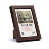 3-B Mega Picture Frame, Dark Brown (Walnut with Optical Wood