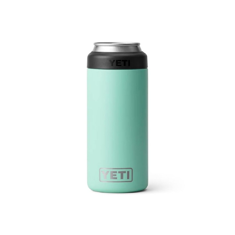 YETI Rambler Colster Slim, Stainless Steel, Can Insulator, Seafoam, 250ml