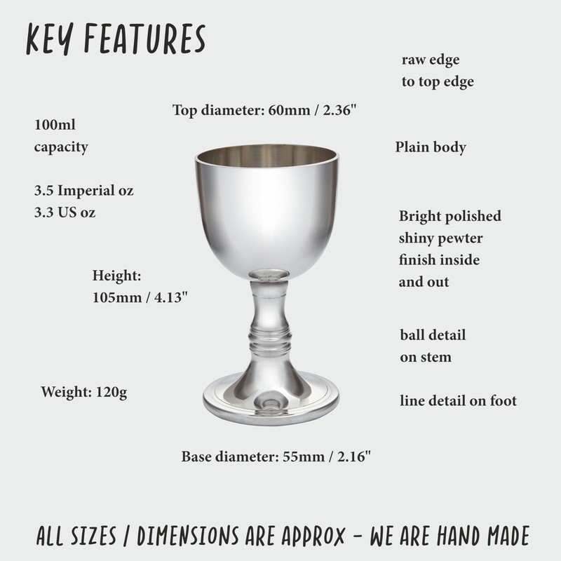 Wentworth Pewter - Port Pewter Goblet