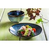 Yamashita Kogei 45025720 Medium Plate, Sea Mine Glaze, Diameter 7.1